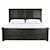 AAmerica Sun Valley SUV Queen Bookcase Bed with Footboard Storage